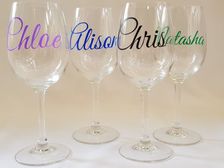 Name Wine Glasses