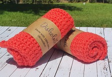 Orange Dishcloth