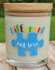Different Not Less Candle for Autism