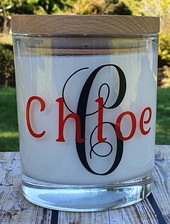 Personalised Name Candle