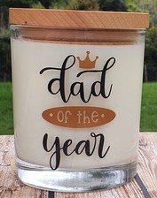 Dad Of The Year Candle