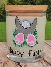 Happy Easter Candle