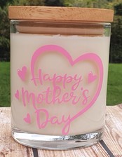 Happy Mother's Day Candle