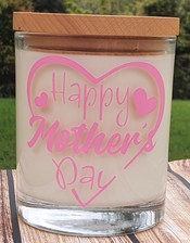 Happy Mother's Day Candle