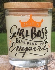 Just A Girl Boss Building Her Empire Candle