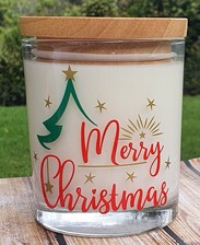 Merry Christmas Candle
