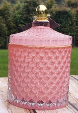 Pink GEO Soy Candle