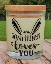 Some Bunny Love You Easter Candle