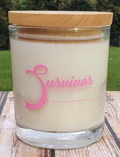 Survivor Personalised Soy Candle