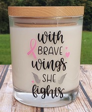 With Brave Wings She Fights