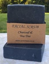 Charcoal & Tea-Tree Facial Soap