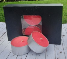 Strawberry Champagne Tealights - 6 pack