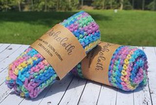Multicolour Light Dishcloth