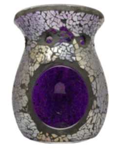 Purple Mosaic Oil Burner